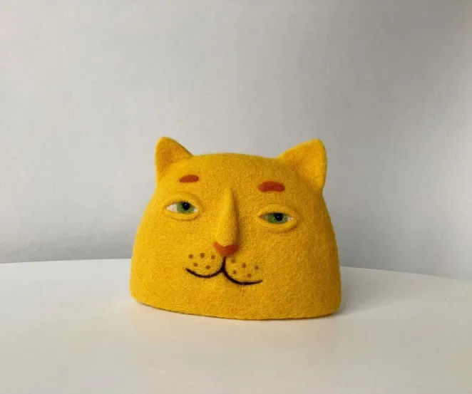 Needle Felted Sculptures By Manooni