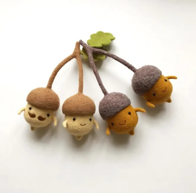 Needle Felted Sculptures By Manooni