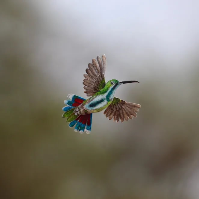 Paper Cut Sculptures Of Birds By Nayan Shrimali and Vaishali Chudasama