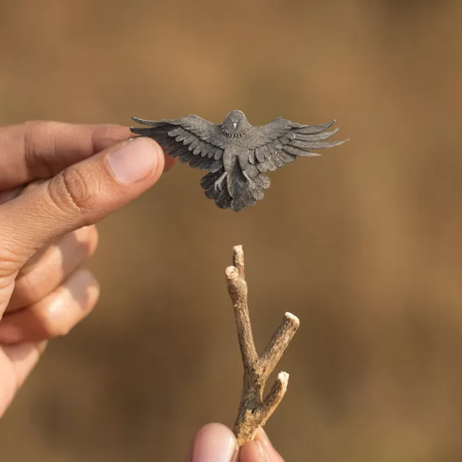 Paper Cut Sculptures Of Birds By Nayan Shrimali and Vaishali Chudasama