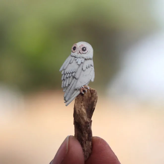 Paper Cut Sculptures Of Birds By Nayan Shrimali and Vaishali Chudasama