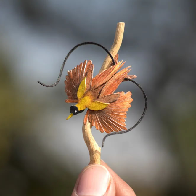 Paper Cut Sculptures Of Birds By Nayan Shrimali and Vaishali Chudasama