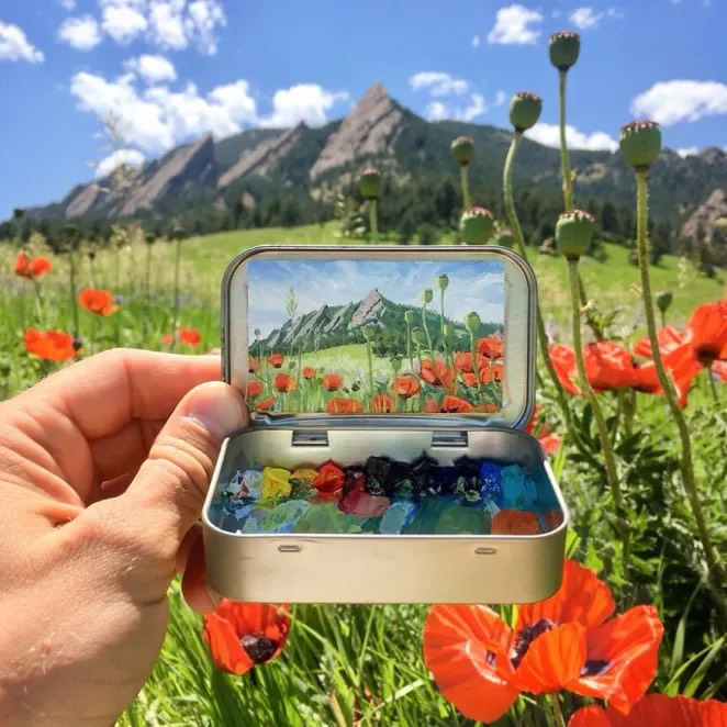 Paintings In Altoids Tins By Remington Robinson