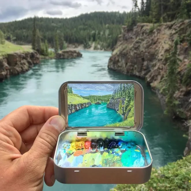 Paintings In Altoids Tins By Remington Robinson