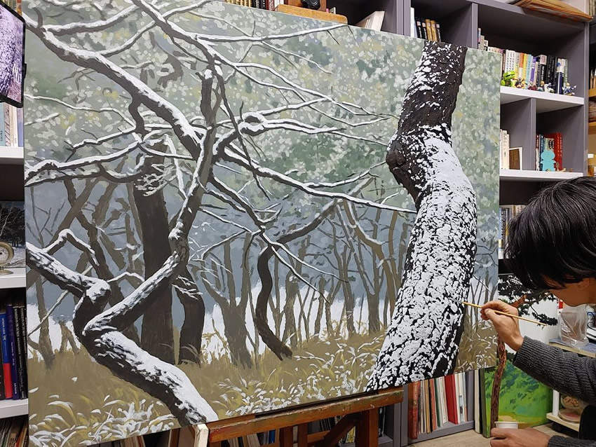 Realistic Paintings Of Nature By Jung-hwan