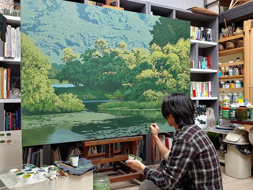 Realistic Paintings Of Nature By Jung-hwan