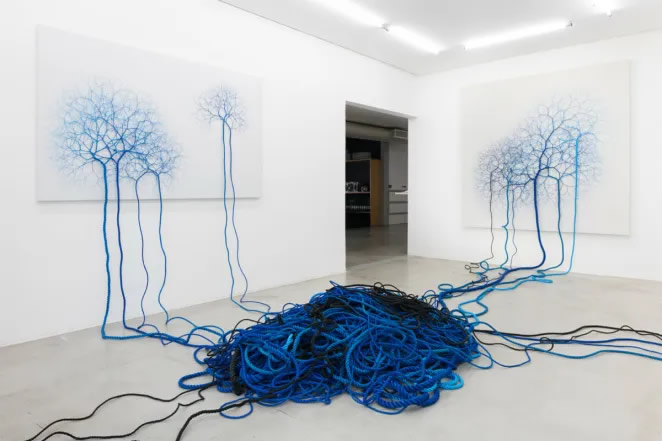 Threaded Rope Artworks By Janaina Mello Landini