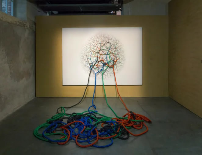 Threaded Rope Artworks By Janaina Mello Landini