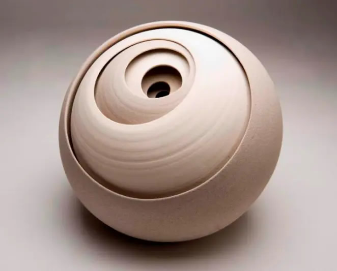 Spherical Ceramic Sculptures by Matthew Chambers