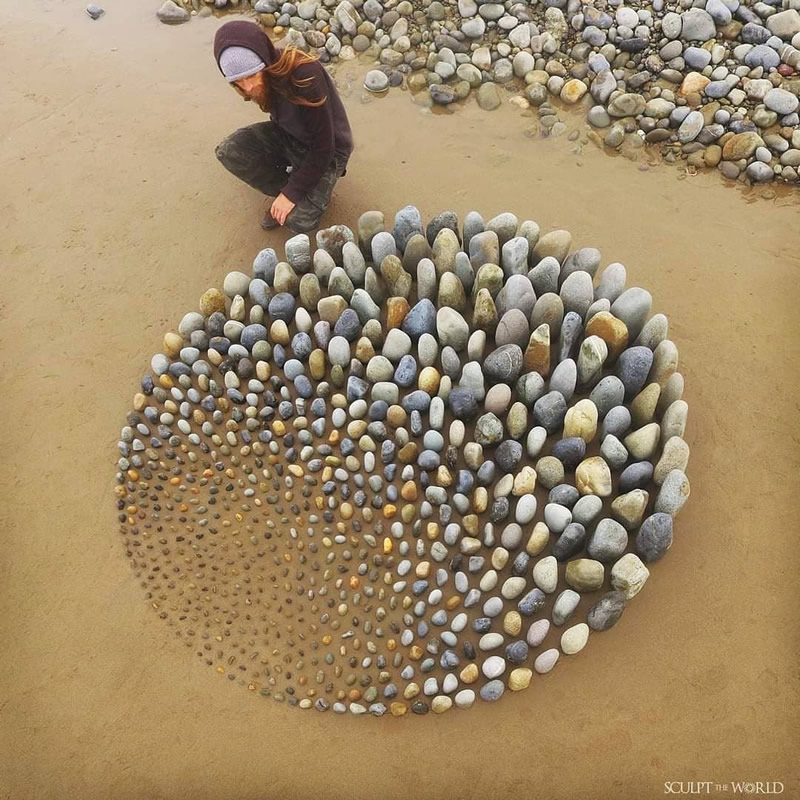 Stone Mandalas Artworks By Jon Foreman