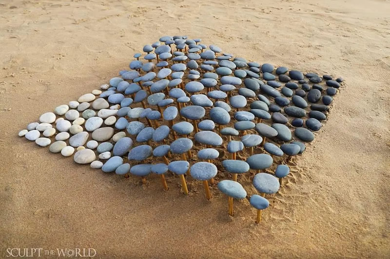 Stone Mandalas Artworks By Jon Foreman