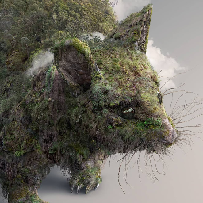 Digital Art With Nature Elements By Josh Dykgraaf