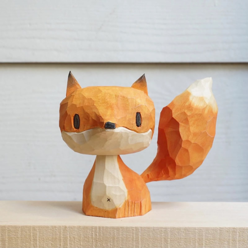 Whimsical Toys From Chunks Of Timber By Parn Aniwat