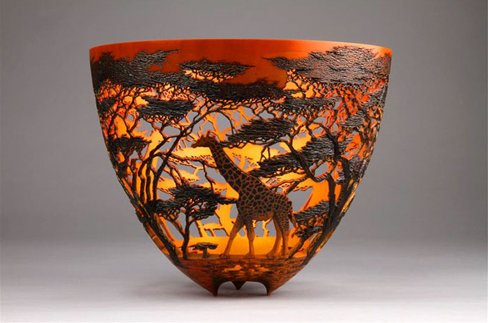 Carved Wood Art By Gordon Pembridge