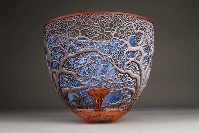 Carved Wood Art By Gordon Pembridge