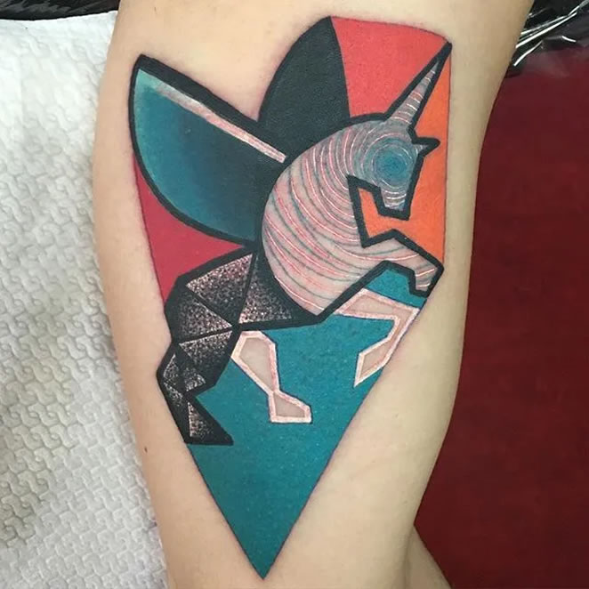 Colorful Tattoos By Mike Boyd