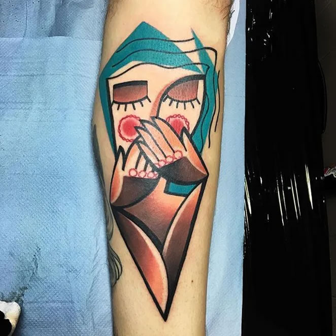 Colorful Tattoos By Mike Boyd