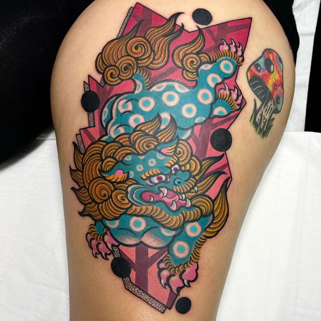 Colorful Tattoos By Mike Boyd