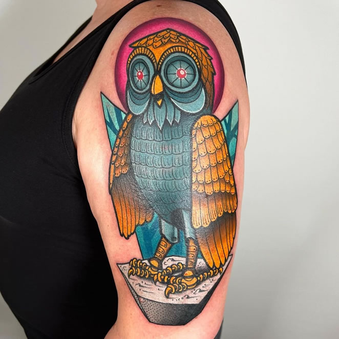 Colorful Tattoos By Mike Boyd