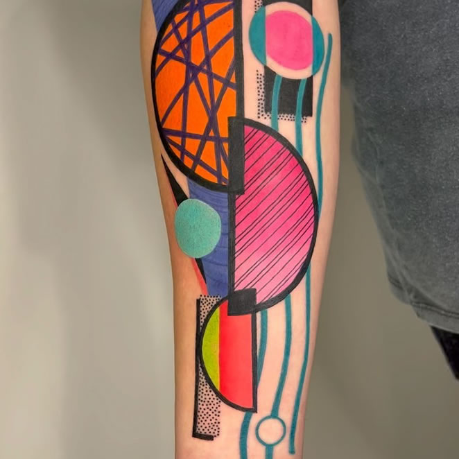 Colorful Tattoos By Mike Boyd