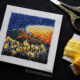 Artist Artemis Creates Beautiful Landscape Embroidery In Polaroid Format