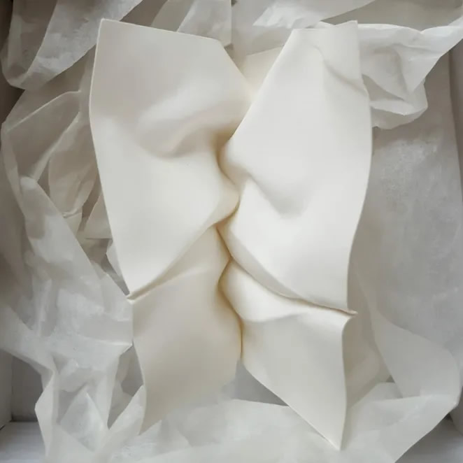 Facial Sculptures Made From Folded Paper By Polly Verity