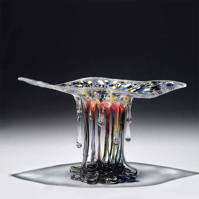 Jellyfish Glass Sculptures By Daniela Forti