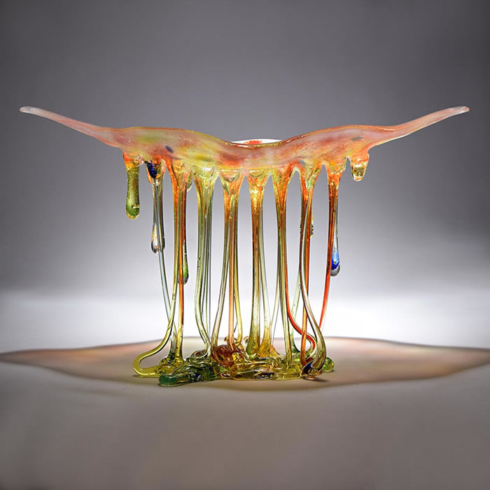 Jellyfish Glass Sculptures By Daniela Forti