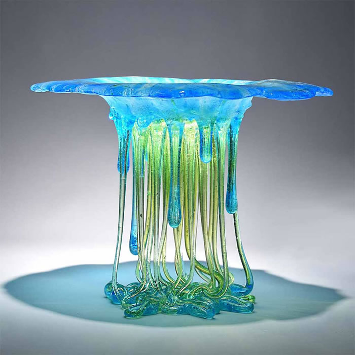 Jellyfish Glass Sculptures By Daniela Forti