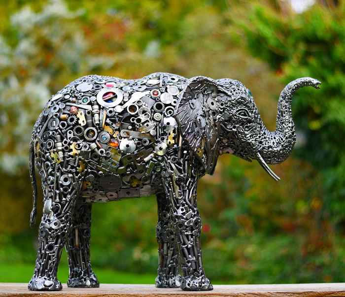 Beautiful Metal Sculptures By Brian Mock