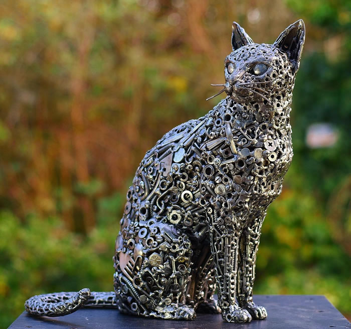 Beautiful Metal Sculptures By Brian Mock