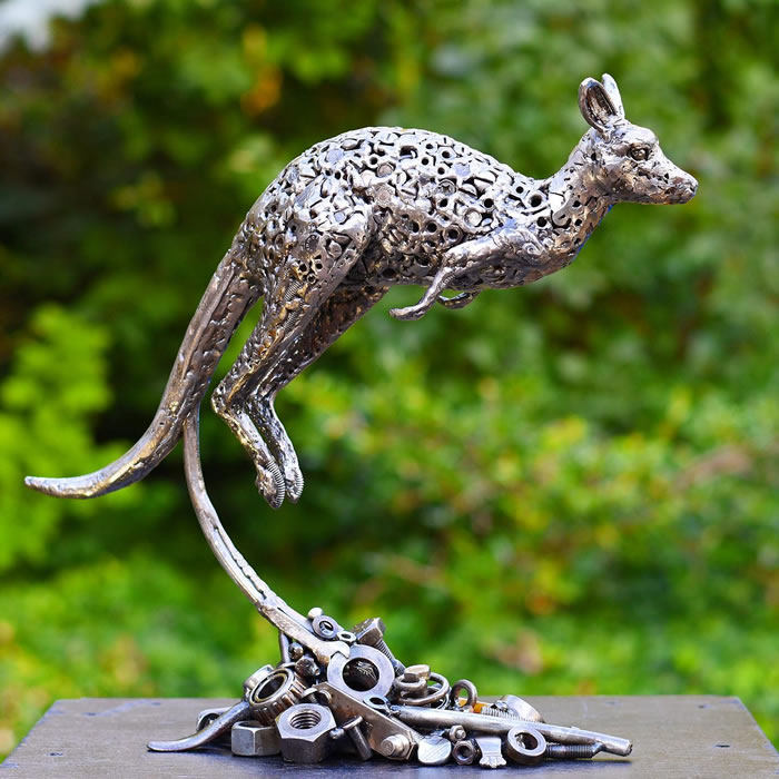 Beautiful Metal Sculptures By Brian Mock