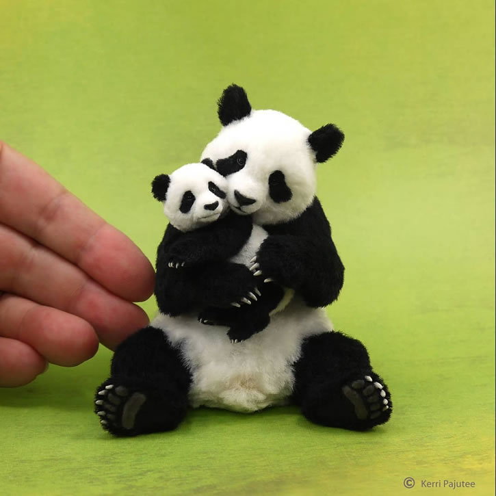 Miniature Animals Sculptures By Kerri Pajutee