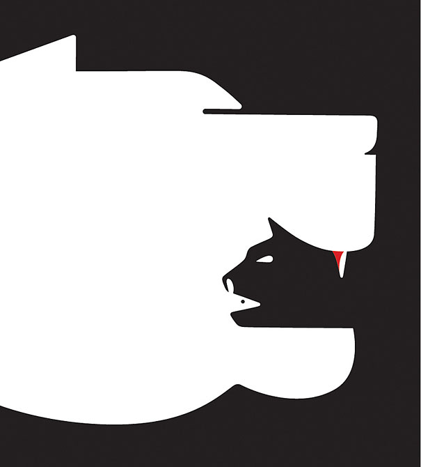 Negative Space Artwork By Noma Bar