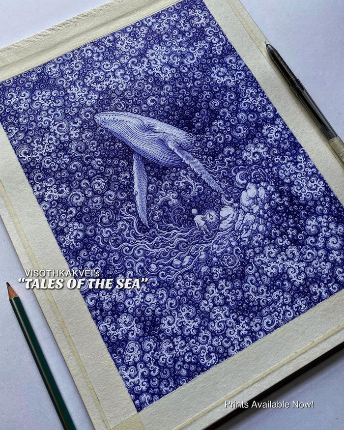 Breathtaking Doodle Art works By Visothkakvei