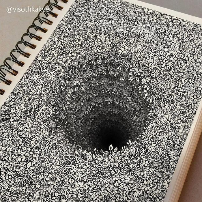 Breathtaking Doodle Art works By Visothkakvei