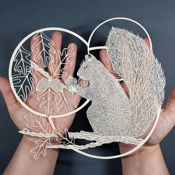 Paper Art By Pippa Dyrlaga