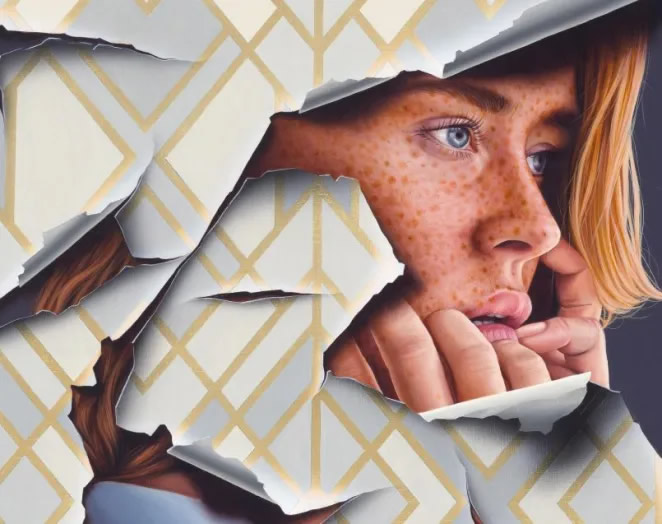 Peeling And Cracking Paintings By James Bullough