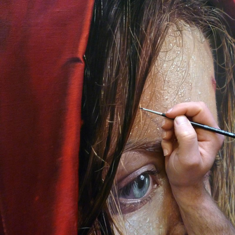 Hyper-Realistic Portraits By Philipp Webber