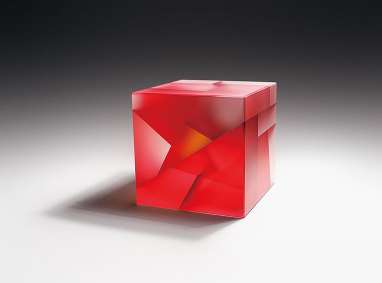 Segmentation Glass Sculpture By Jiyong Lee