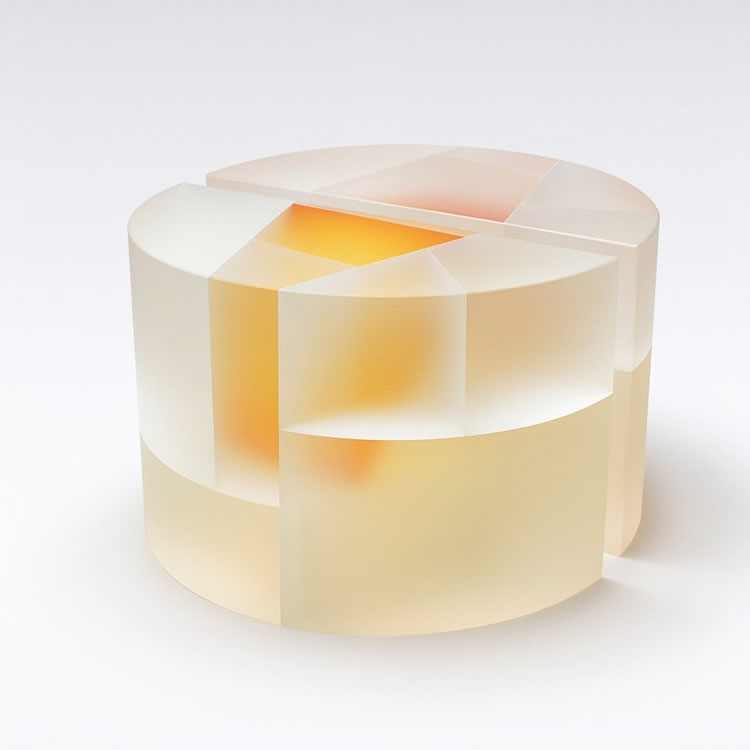 Segmentation Glass Sculpture By Jiyong Lee