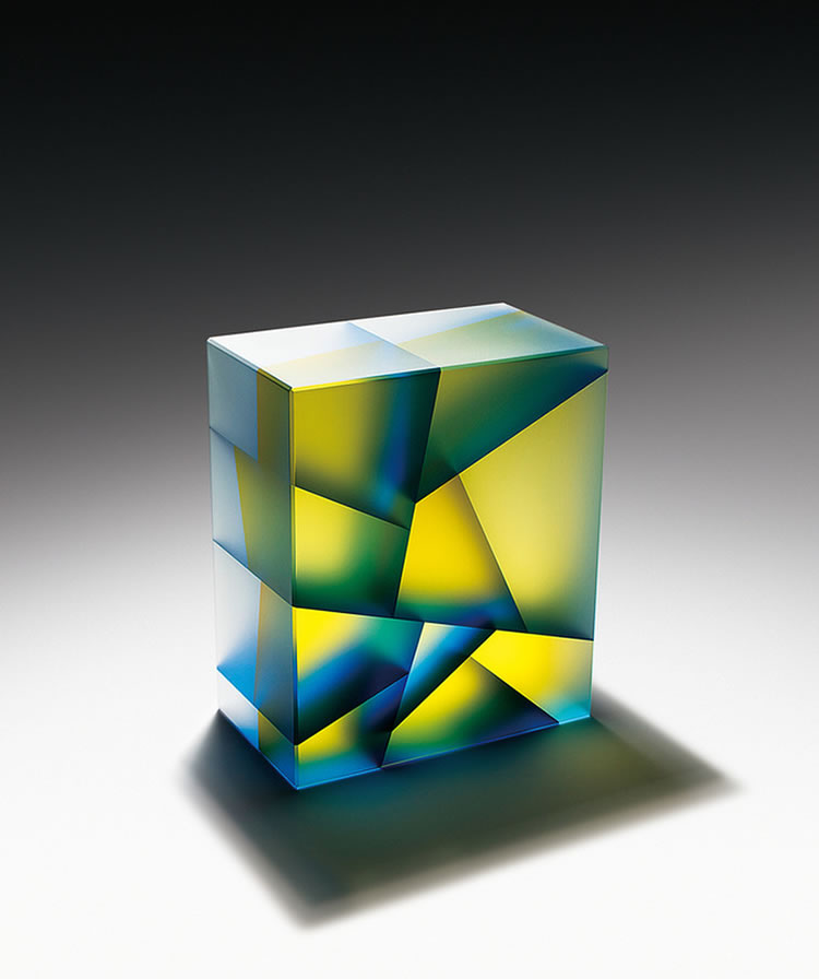 Segmentation Glass Sculpture By Jiyong Lee