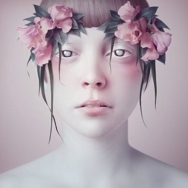 Surrealist Portraits By Oleg Dou