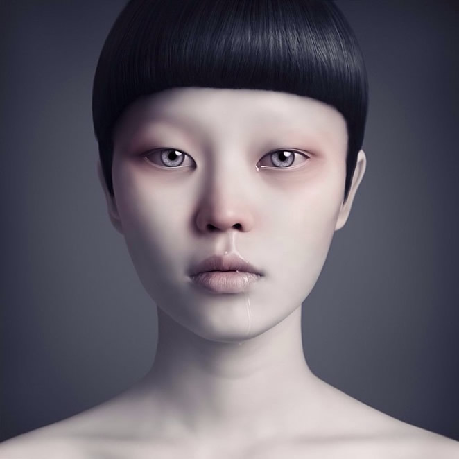 Surrealist Portraits By Oleg Dou