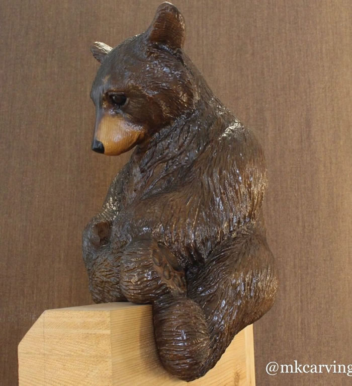 Wood Art Of Forest Animals By Mori Kono