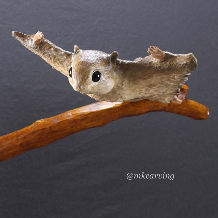 Wood Art Of Forest Animals By Mori Kono