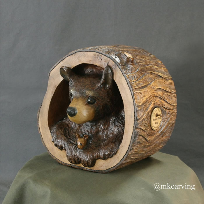 Wood Art Of Forest Animals By Mori Kono