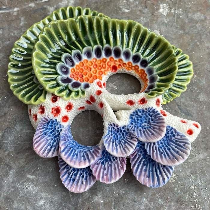 Aquatic Ceramic Sculptures By Lisa Seaurchin