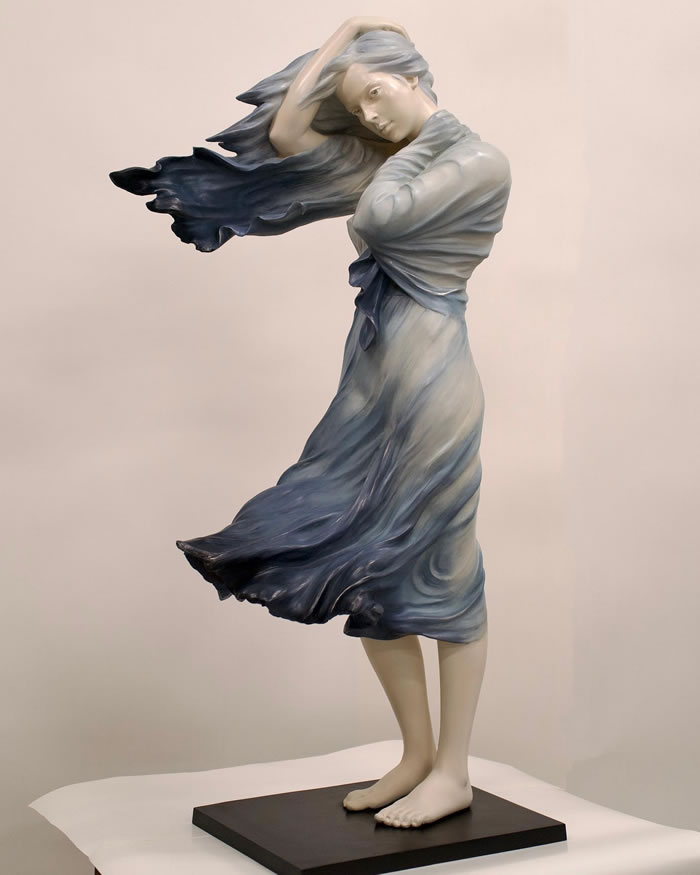 Bronze Sculptures Of Women By Luo Li Rong