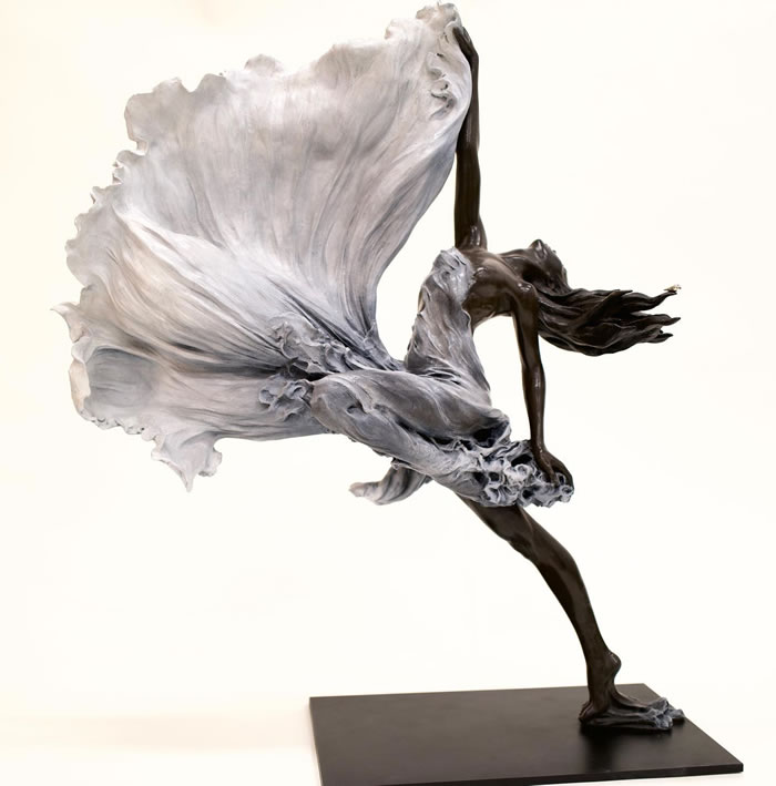 Bronze Sculptures Of Women By Luo Li Rong